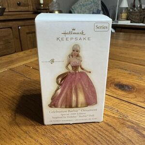 Hallmark Keepsake 2009 Special Edition Celebration Barbie Ornament #10